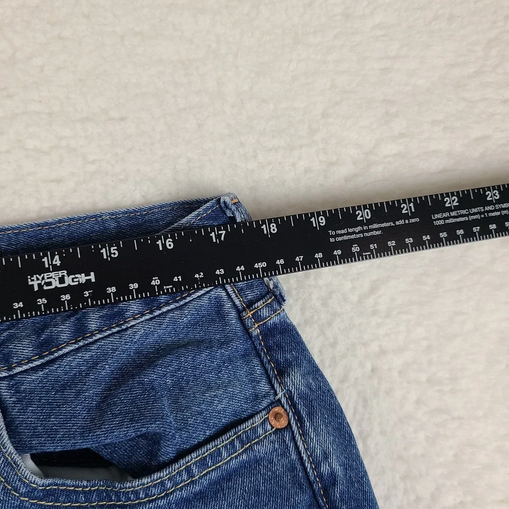 Levi's Premium Lot 501 Jeans Mens 36x30 Blue Straight Button Fly Medium Wash